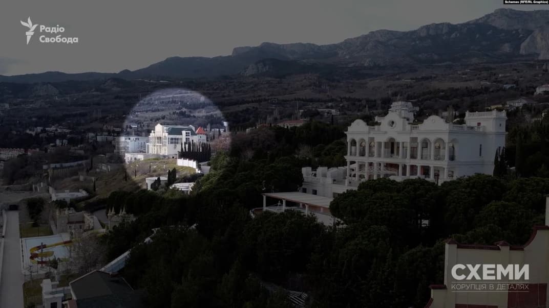 Имение народного депутата Украины от пророссийской «Оппозиционной платформы — За жизнь» Нестора Шуфрича в аннексированном Крыму