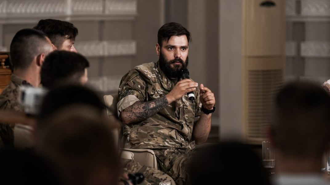 Колишній начальник штабу бригади «Азов» Богдан Кротевич