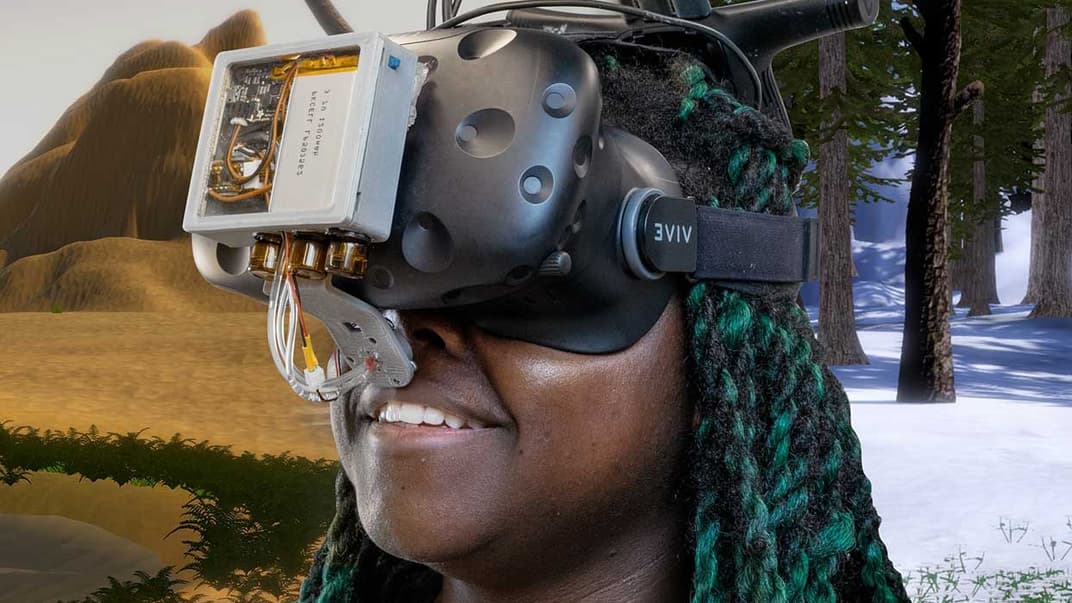 Створено вченими VR-технологія, яка передає температуру за допомогою запахів