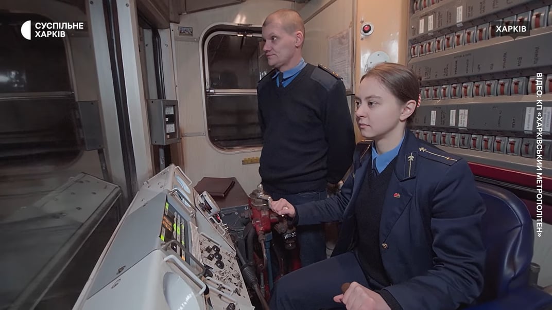 Машиністка Анастасія Мазуркова