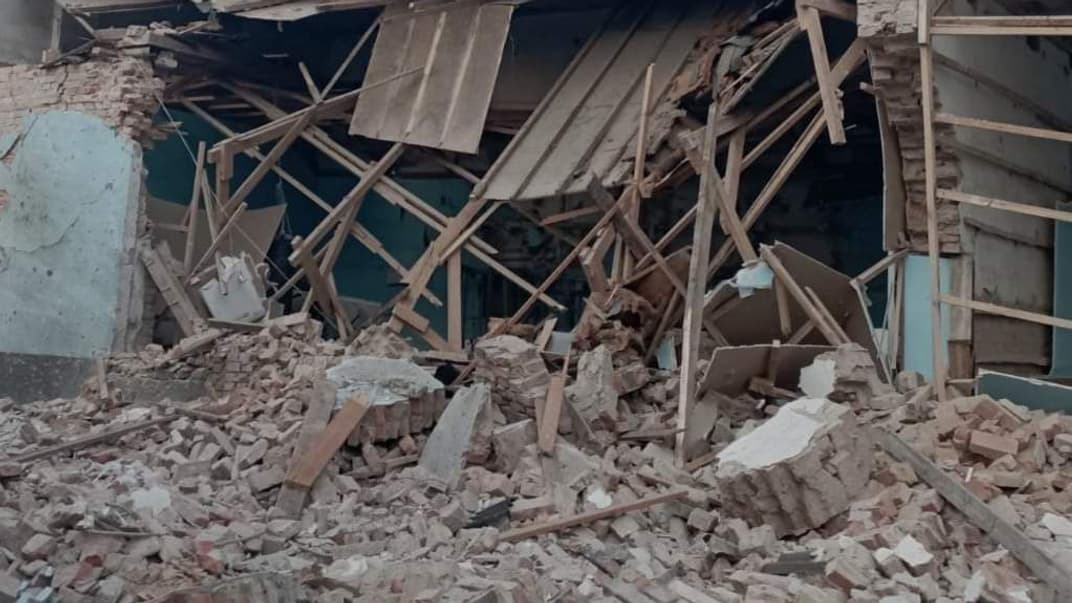 Окупанти випустили 6 ракет по території командування Повітряних Сил ЗСУ у Вінниці, 25 березня 2022 року