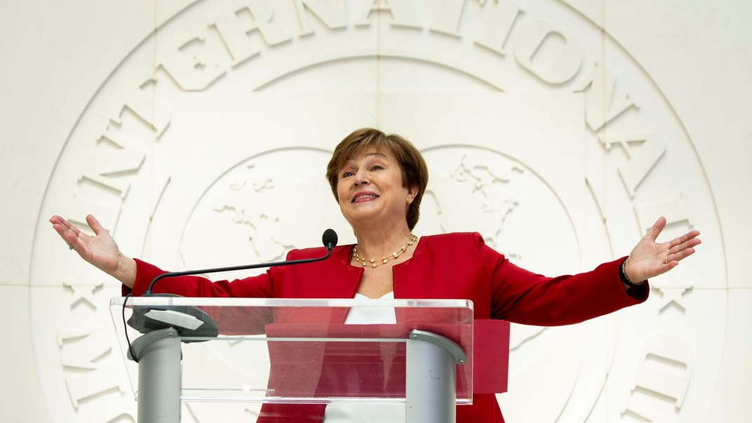 Нова керівниця Міжнародного валютного фонду Кристаліна Георгієва в штаб-квартирі МВФ у Вашингтоні, округ Колумбія, США, 25 вересня 2019 року