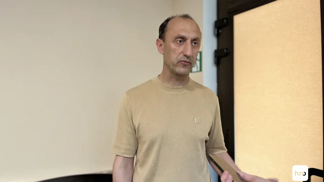 Роман Червінський у будівлі ВАКС, 12 травня 2026 року Роман Червінський у будівлі ВАКС, 12 травня 2026 року