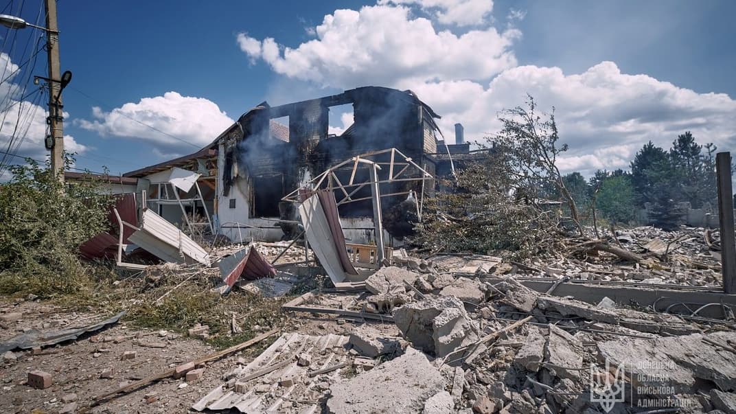 Последствия ракетного удара по Краматорску, 29 июля 2022 года