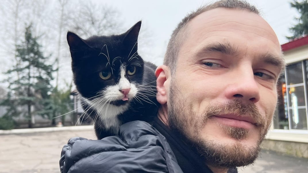 Оператор та фотограф Іван Любиш-Кірдей у листопаді 2023 року