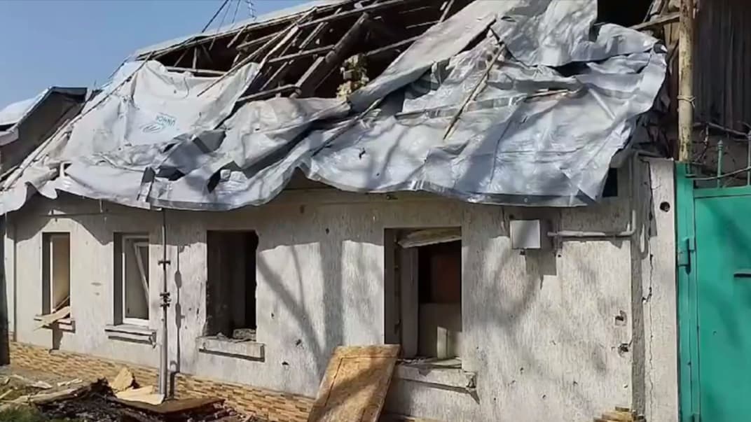 Последствия российского обстрела Николаева, 11 апреля 2024 года