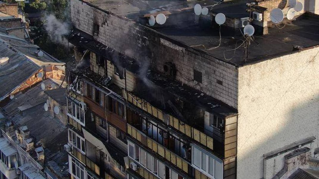 Наслідки російської атаки на Київ, 10 липня 2025 року