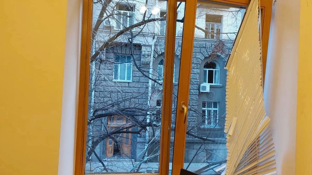 Последствия атаки на центр Киева 1 декабря 2025 года