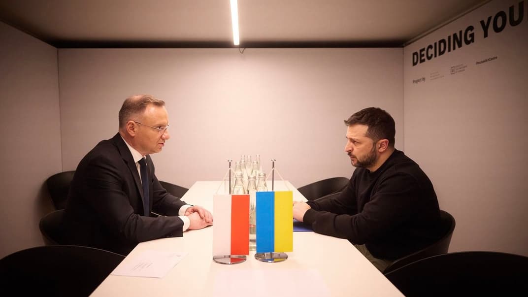 Президент України та Польщі Володимир Зеленський та Анджей Дуда