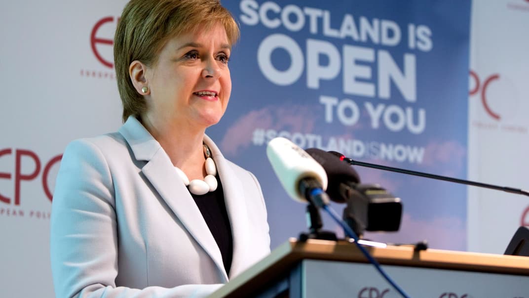 Лидер Шотландской национальной партии и первый министр Шотландии Никола Стерджен, 2019 год. Архивное фото