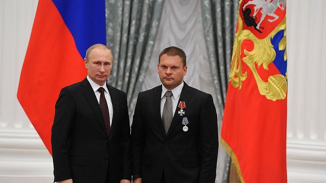 Глава рф володимир путін та пропагандист Євген Піддубний