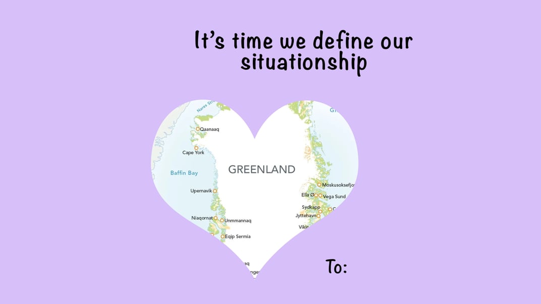 "Валентинка" від Білого дому із підписом: Час визначити наші стосунки