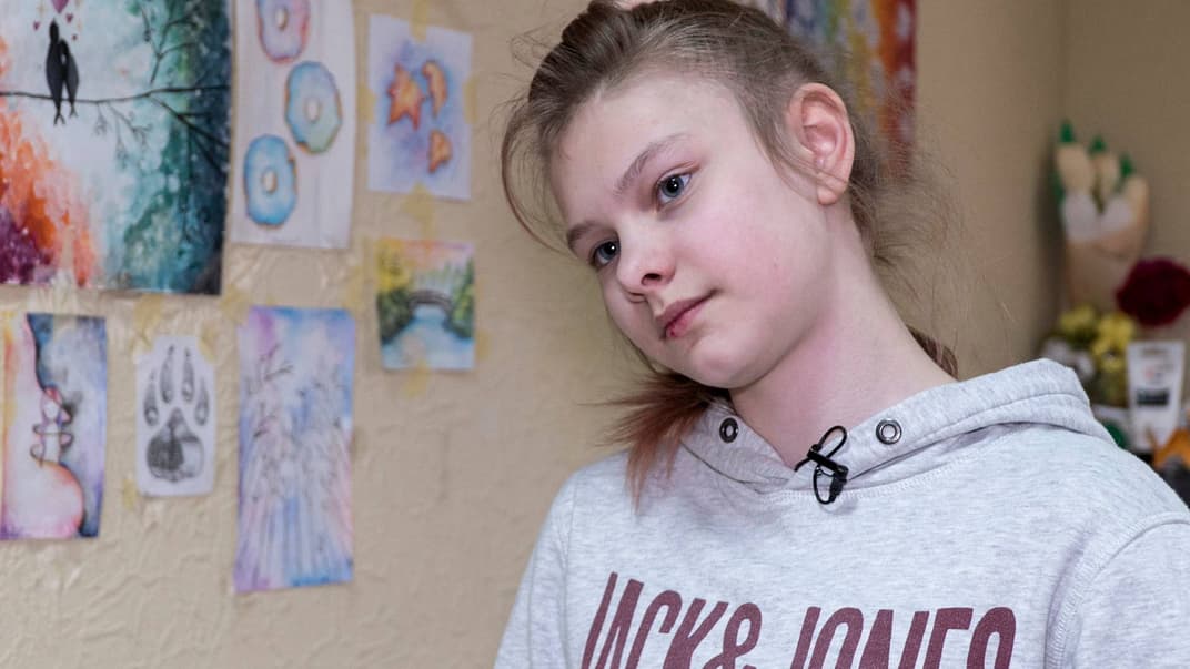 Ангеліна Кострицька навчається вдома вже п'ять років