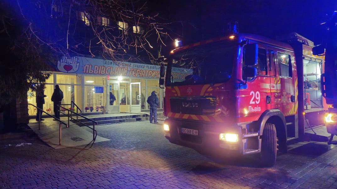 В гериатрическом пансионате произошел пожар, 28 января 2024 года