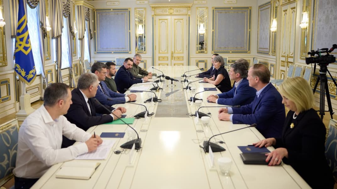 Президент Владимир Зеленский встретился с делегацией Палаты представителей Конгресса США