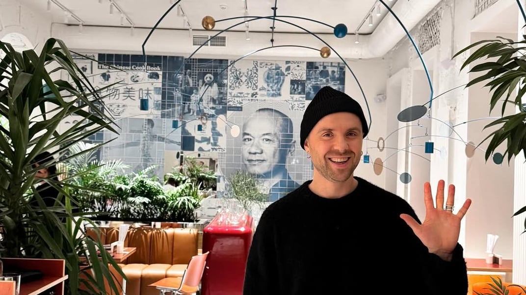 Ресторатор Міша Кацурін у київському філіалі «Китайського Привіту»