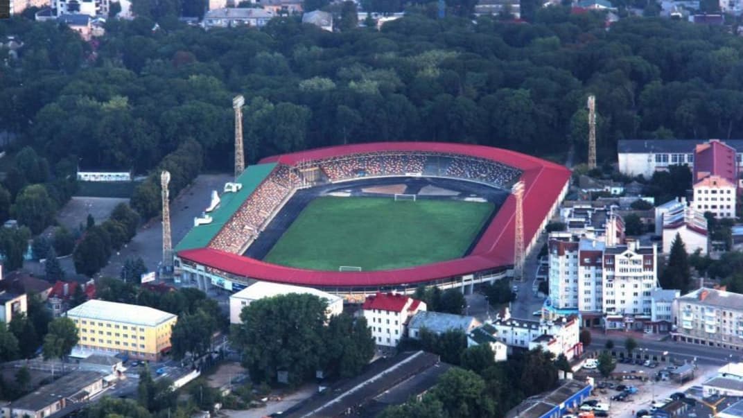 Стадион имени Шухевича в Тернополе