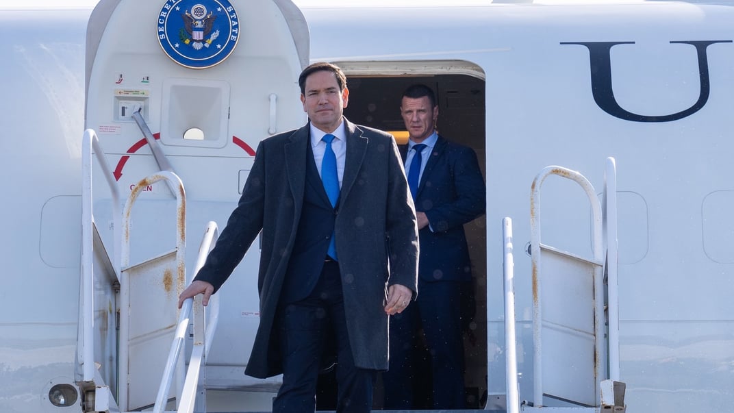 Государственный секретарь США Марк Рубио Государственный секретарь США Марк Рубио