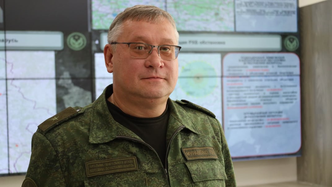 Начальник Генерального штабу Збройних сил та перший заступник міністра оборони Білорусі Павло Муравейко