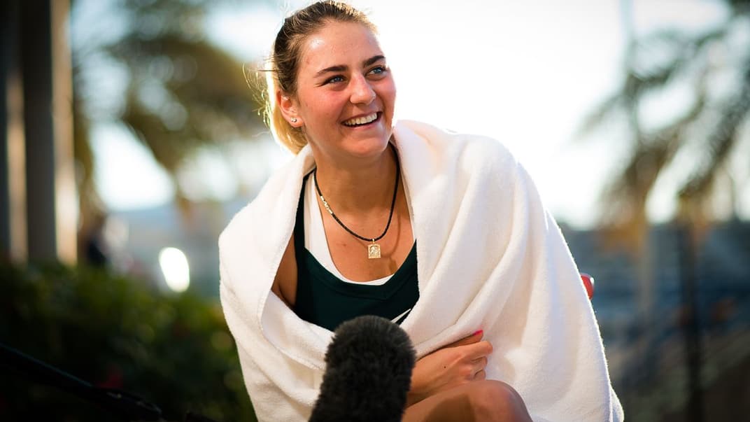 Украинская теннисистка Марта Костюк