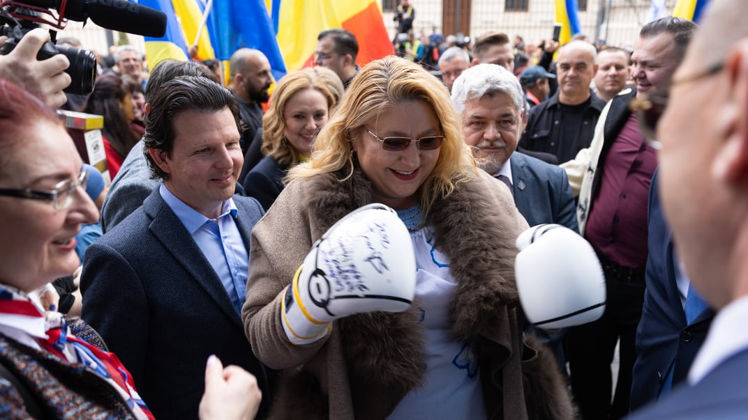 Проросійська румунська політикиня Діана Шошоаке Проросійська румунська політикиня Діана Шошоаке