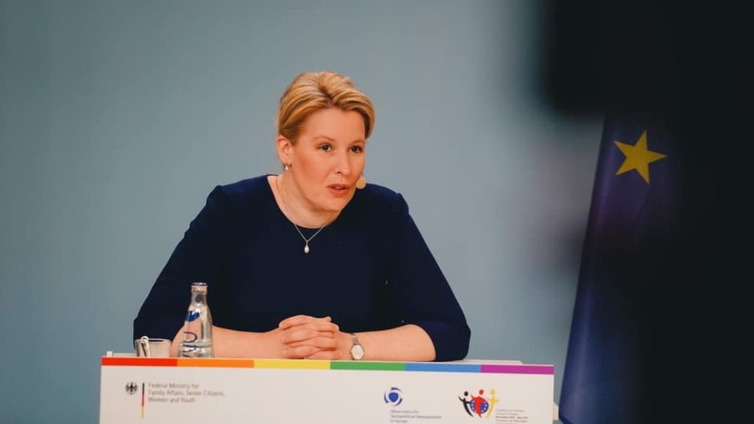 Міністерка у справах сімʼї, людей похилого віку, жінок і молоді Німеччини Франциска Ґіффай, архів