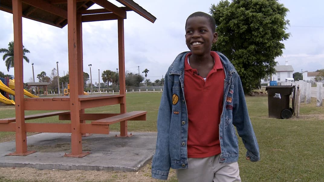 На цьому фото Деймону Віверу 10 років. Штат Флорида, США, 13 січня 2009 року