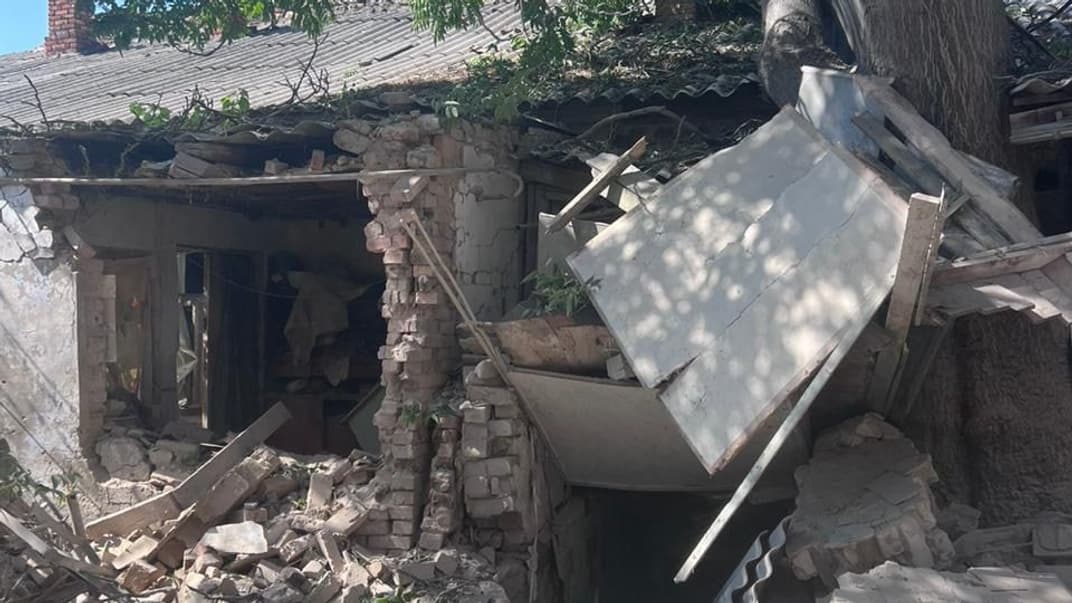 Наслідки російського обстрілу Херсона, 24 серпня 2023 року