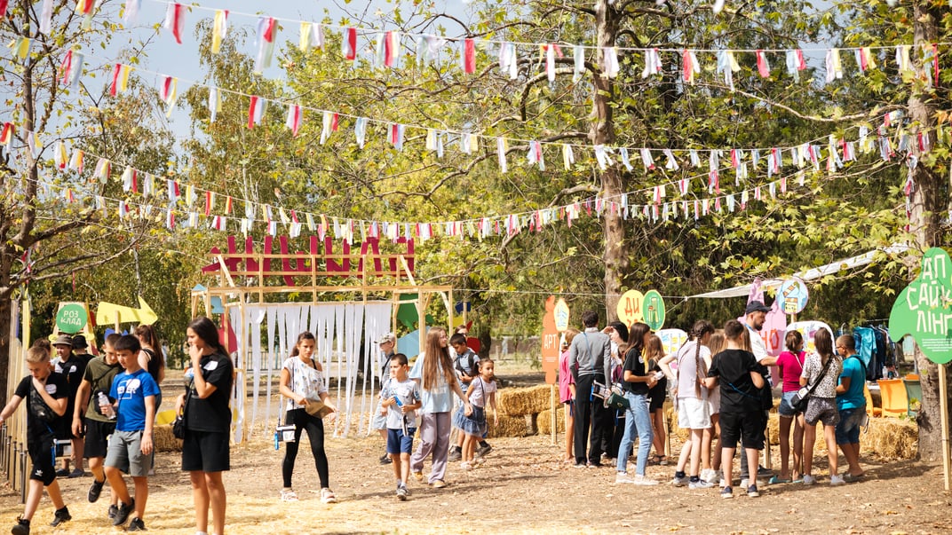 Съемки документального фильма «Блищик» в детском лагере Николаевской области