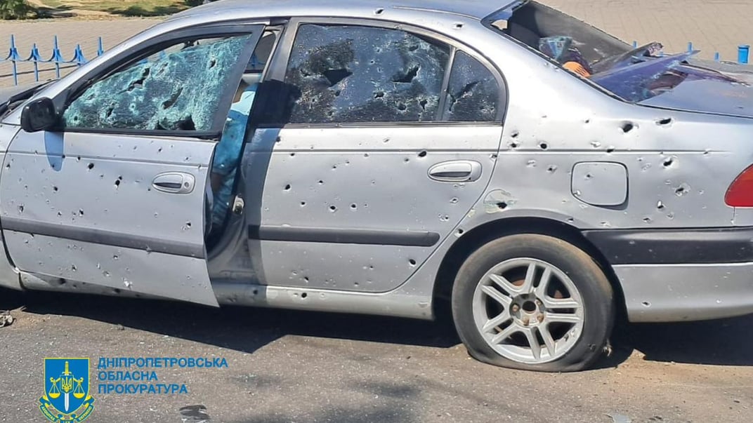 Наслідки російського обстрілу у Нікополі, 26 серпня 2024 року