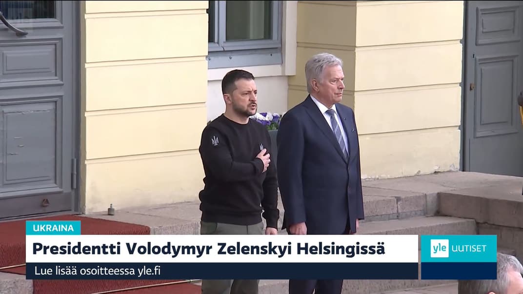 Президент Володимир Зеленський прибув до Гельсінкі, Фінляндія, 3 травня 2023 року