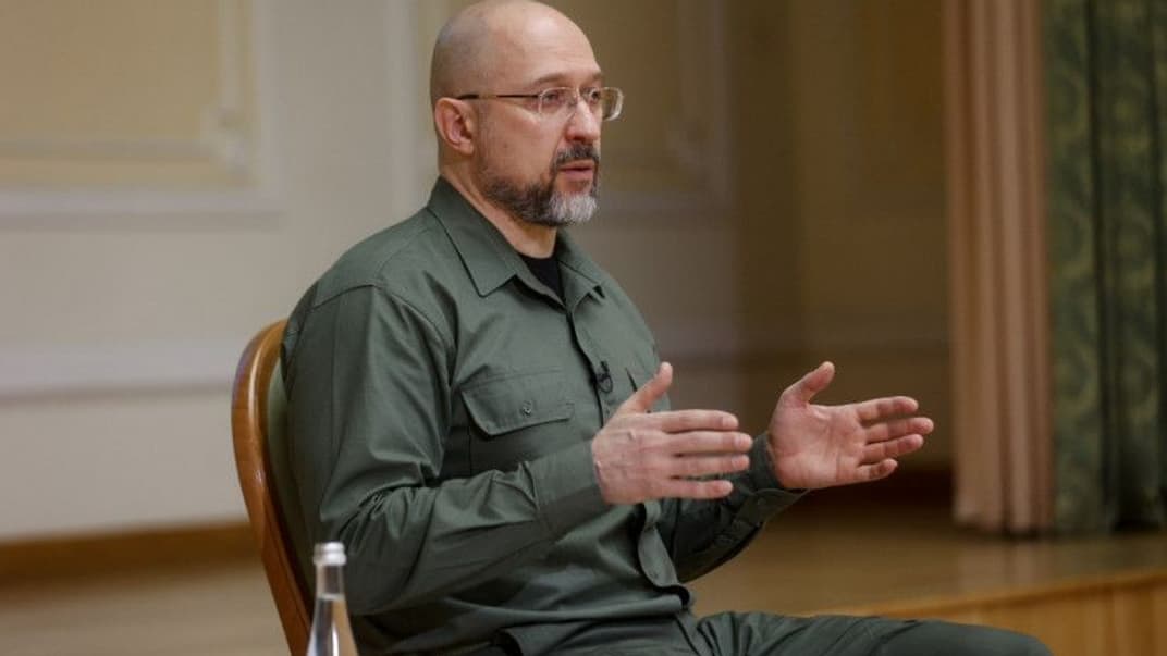 Прем'єр-міністр України Денис Шмигаль на пресконференції 14 вересня 2022 року