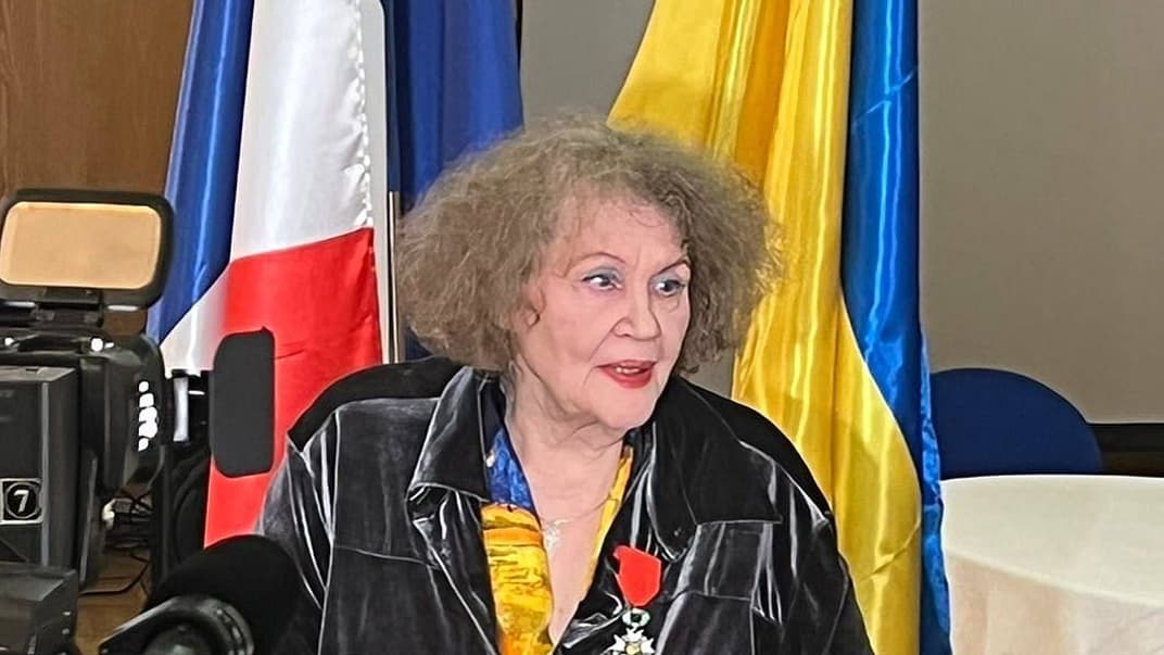 Украинской поэтессе Лине Костенко присвоен Орден Почетного легиона, 14 июля 2022 года