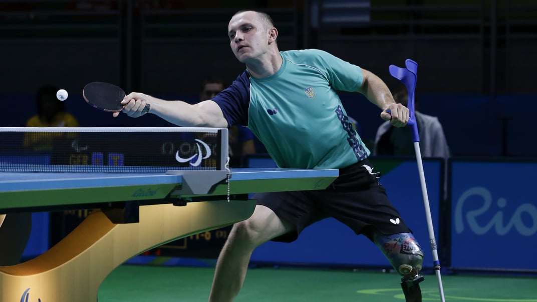 Віктор Дідух на Паралімпіаді в Ріо-де-Жанейро, 2016 рік