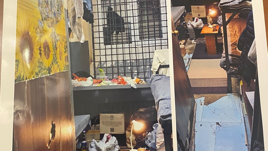 Фото камери СІЗО, у якій перебував детектив Руслан Мегамедрасулов, надане депутаткою Анастасією Радіною