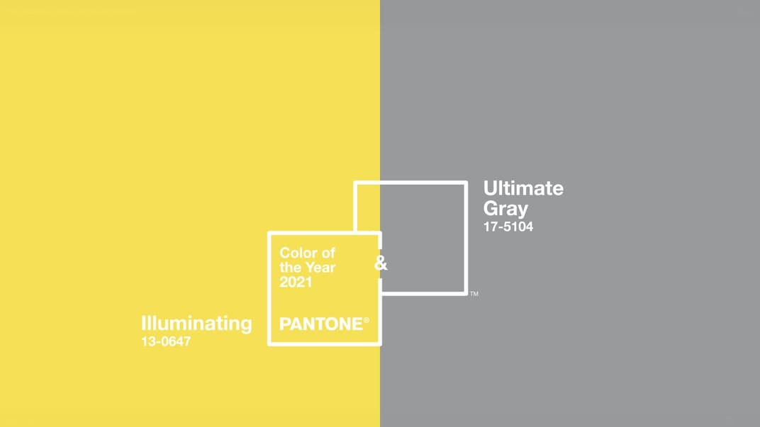Институт цвета Pantone представил сразу два цвета 2021 года