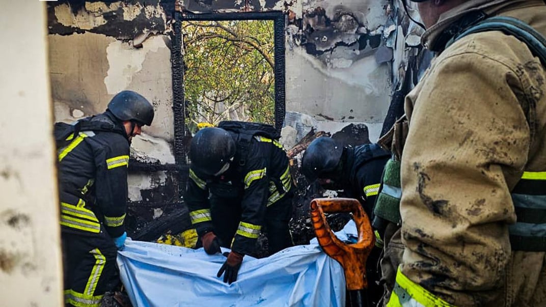 Последствия удара по Киевской области