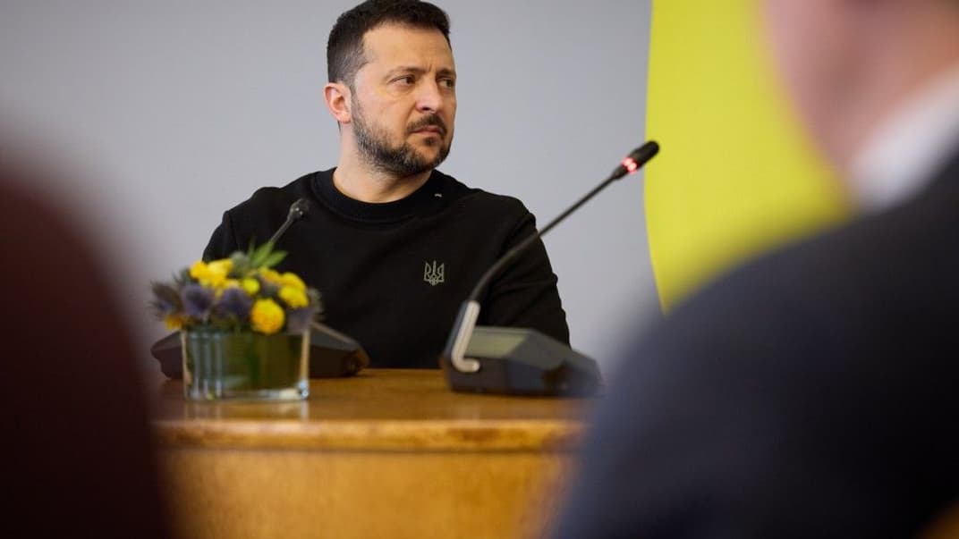 Володимир Зеленський на саміті Тримор'я, 11 квітня 2024 року