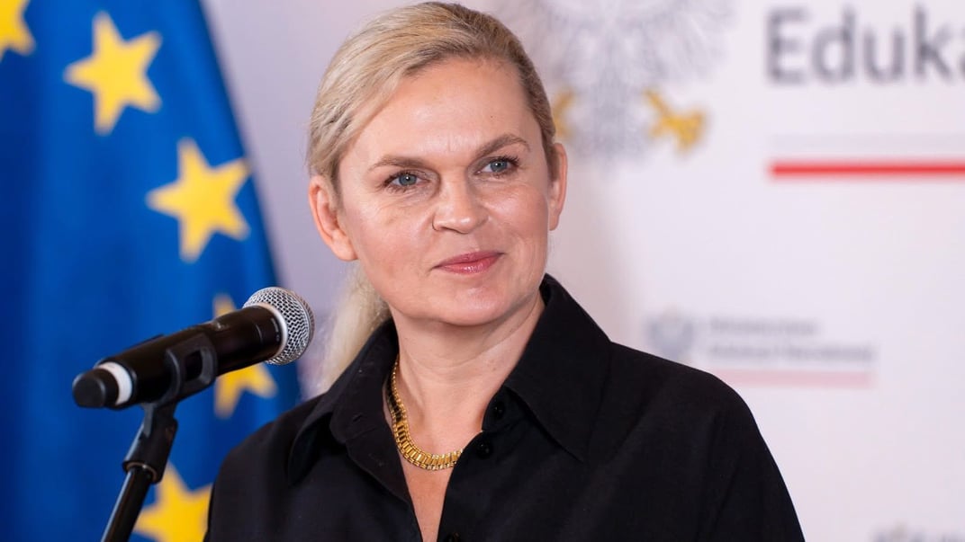Міністерка національної освіти Польщі Барбара Новацька