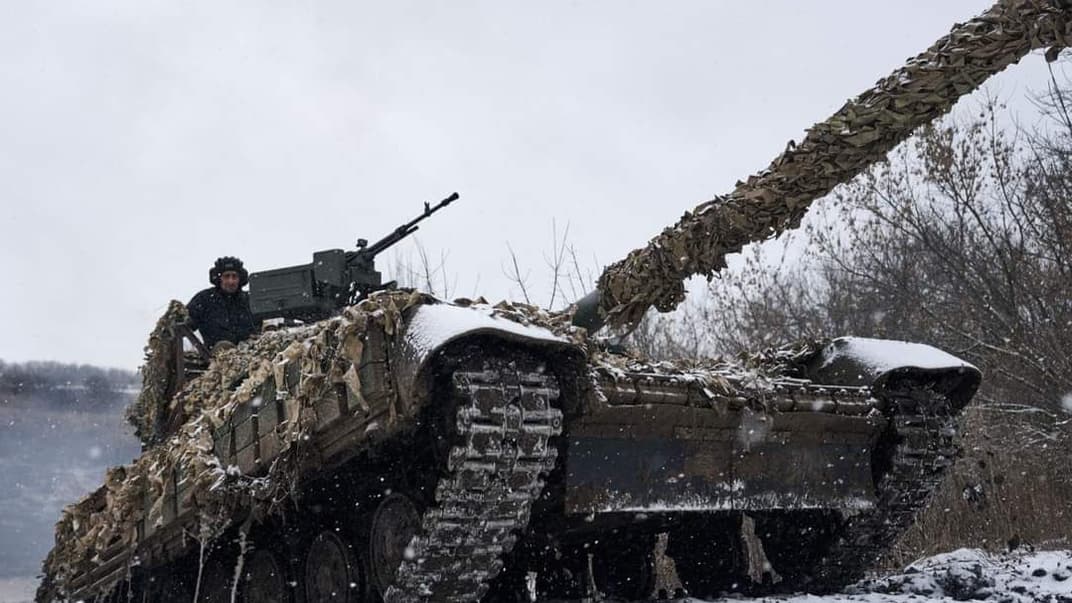 Украинский военный и техника. Иллюстративное фото