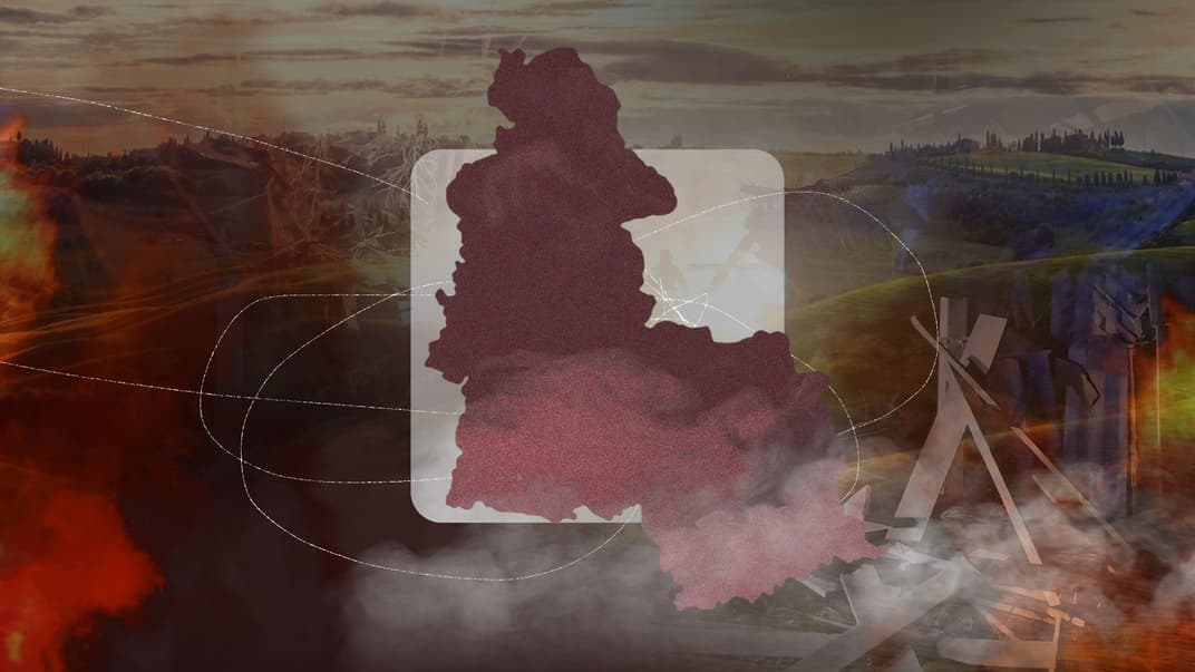 Последствия российских обстрелов в Конотопском районе Сумской области