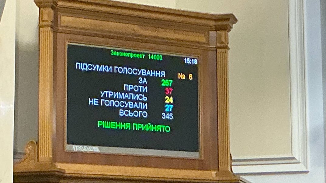 Рада ухвалила державний бюджет на 2026 рік