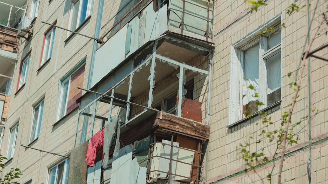 Последствия российских обстрелов Никопольского района Днепропетровской области