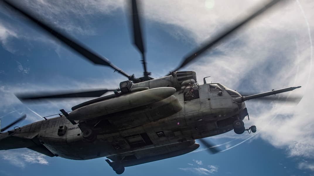 Вертоліт морської піхоти США CH-53E Super Stallion. Ілюстративне фото