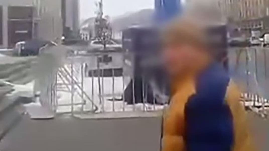 Чоловік записав відео, на якому, за даними слідства, осквернив ханукію, встановлену на Майдані Незалежності