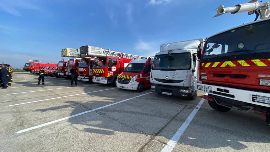 Автівки, які Франція передала Україні