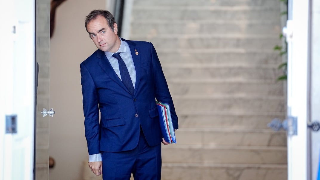 Новий прем’єр-міністр Франції Себастьєн Лекорню, який раніше обіймав посаду міністр оборони, серпень 2025 року