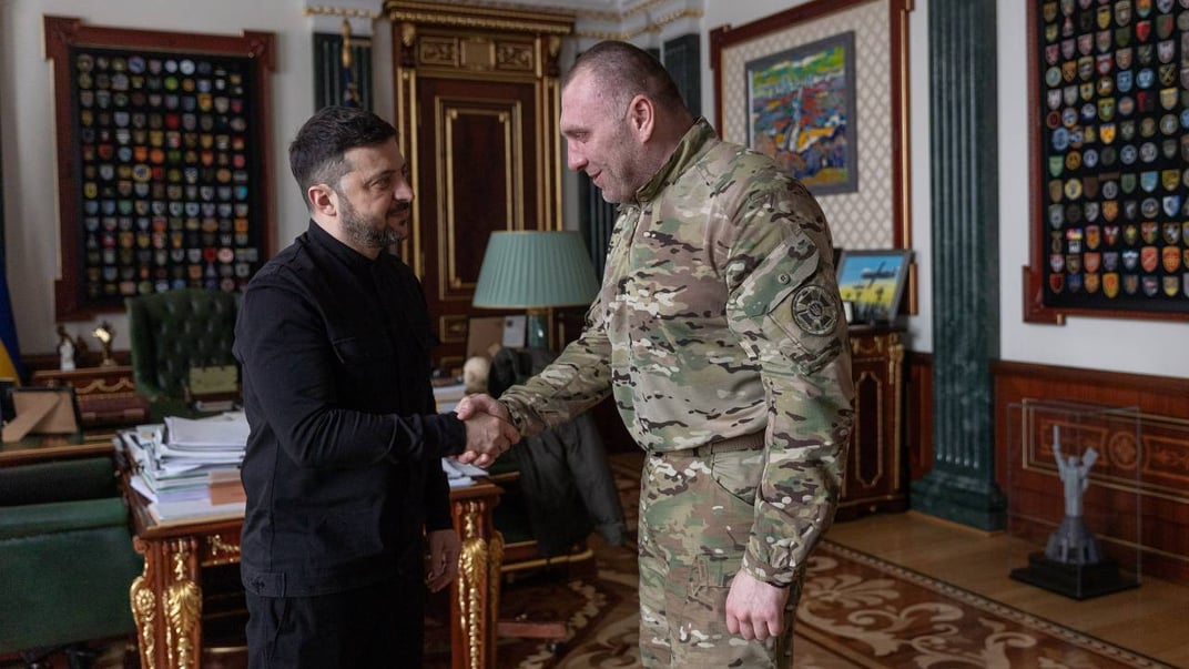 Президент Володимир Зеленський провів зустріч з главою СБУ Василем Малюком