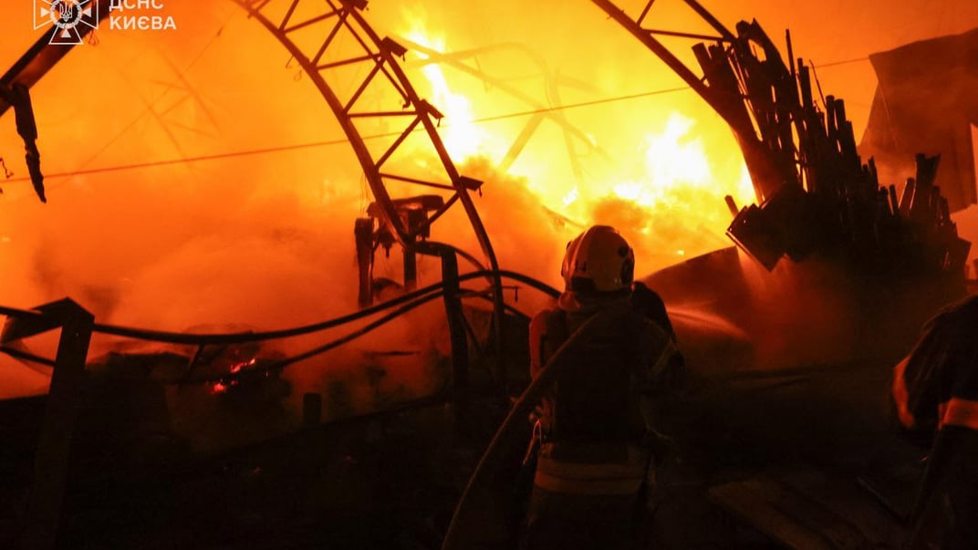 Наслідки удару по Києву