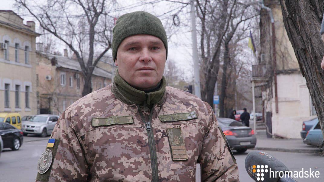 капітан третього рангу ВМС ЗСУ Павло Рудь, який готував українських моряків до планового перебазування кораблів